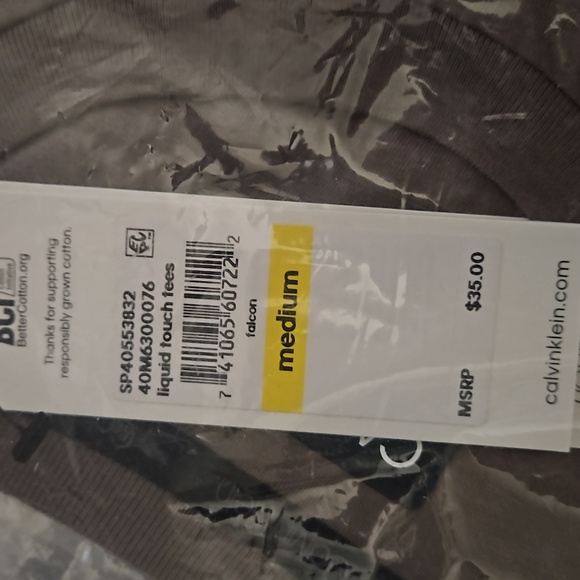 Lot of 3-Calvin Klein Liquid Touch T Shirts.BRAND NEW IN ORIGINAL PACKAGING!! - Picture 2 of 4